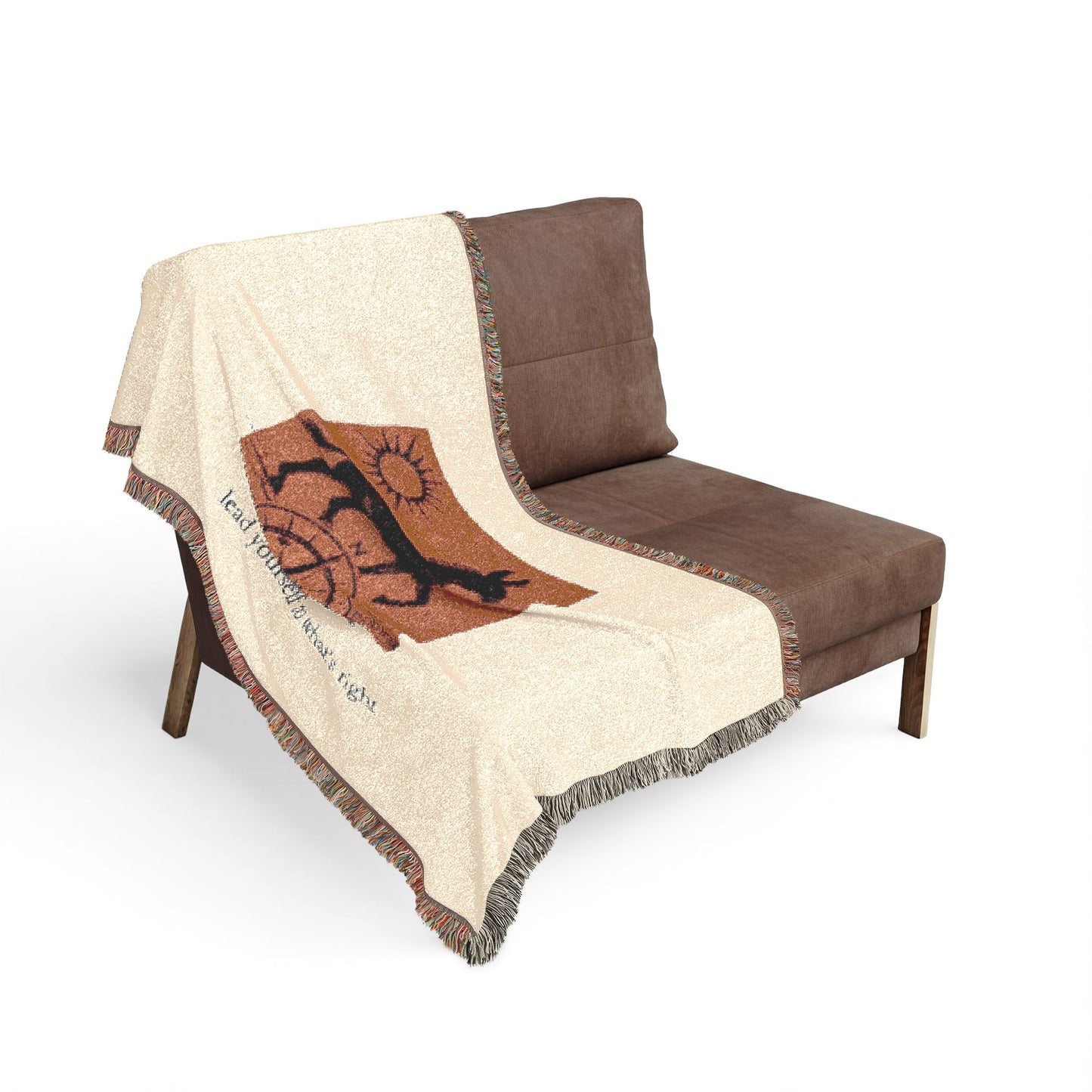 Donkey Wheel Woven Blanket – Southwestern Rodeo Gallery Throw