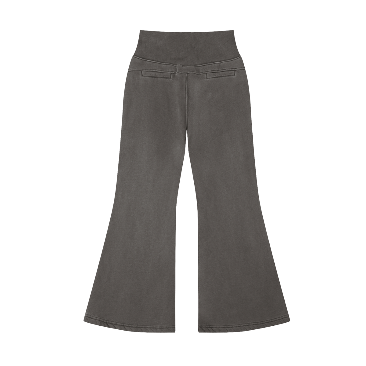 Women's Vintage Washed Flared Essential Fleece Pants