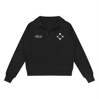 Women’s Collared Pullover Knit Sweater