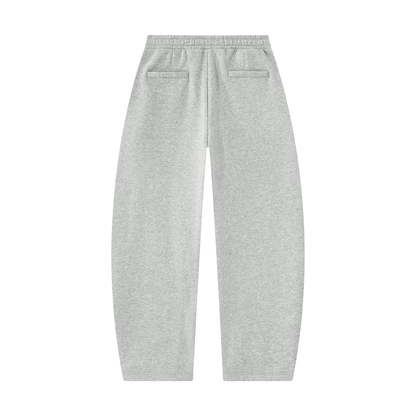 Unisex Barrel Leg Essential Sweatpants
