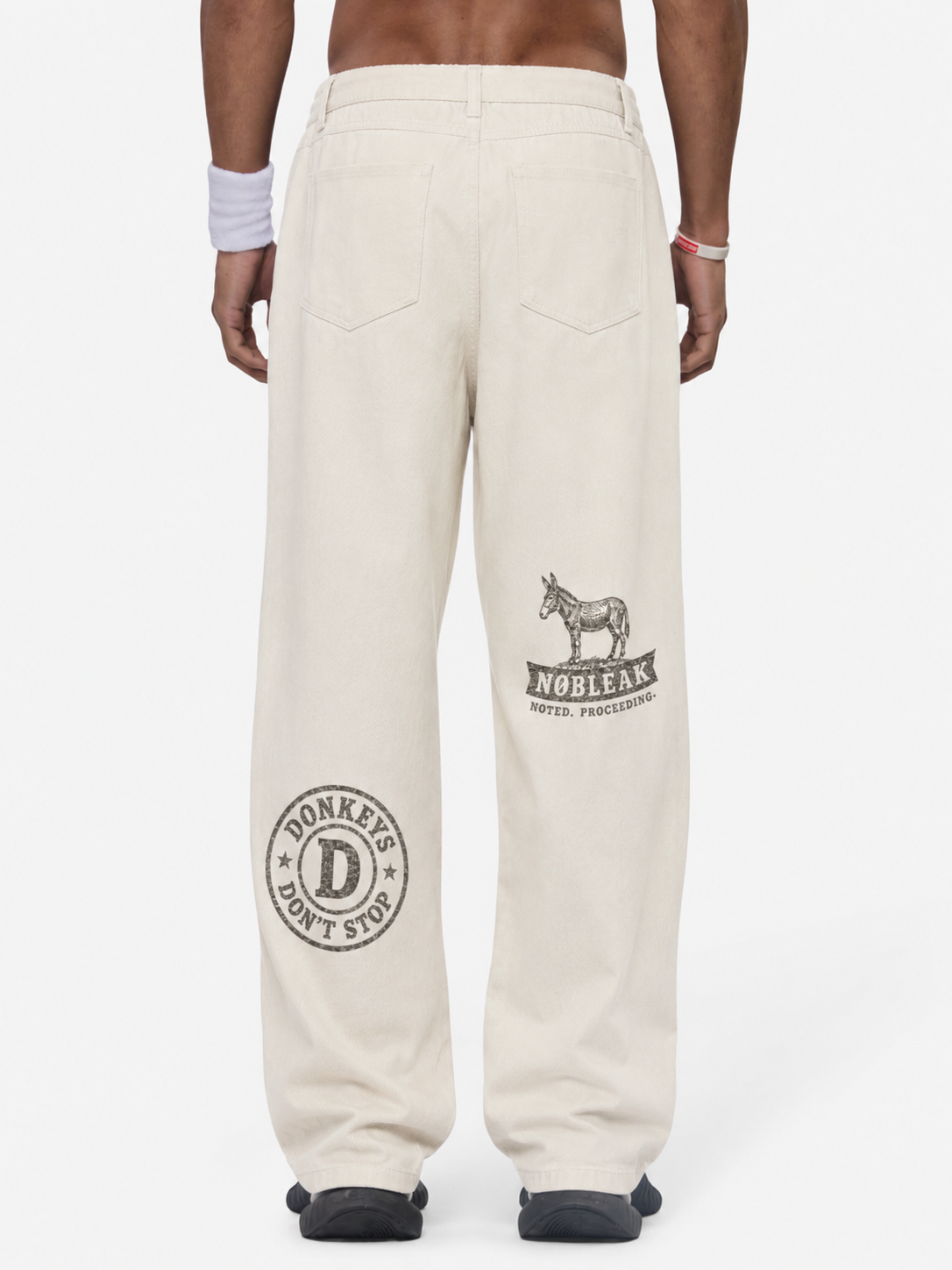 Men's Heavyweight Cotton Straight-Leg Pants