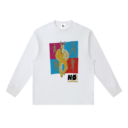 Unisex Essential Crewneck Long-Sleeve T-Shirt