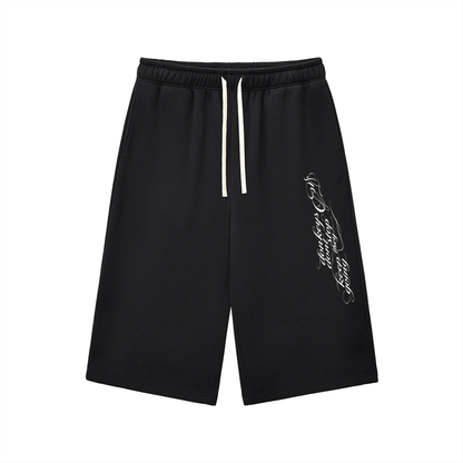 Unisex Relaxed Drawstring Long Shorts