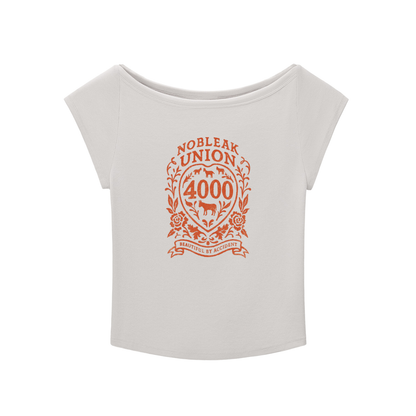 Women's Essential Wide Neck Baby T-shirt