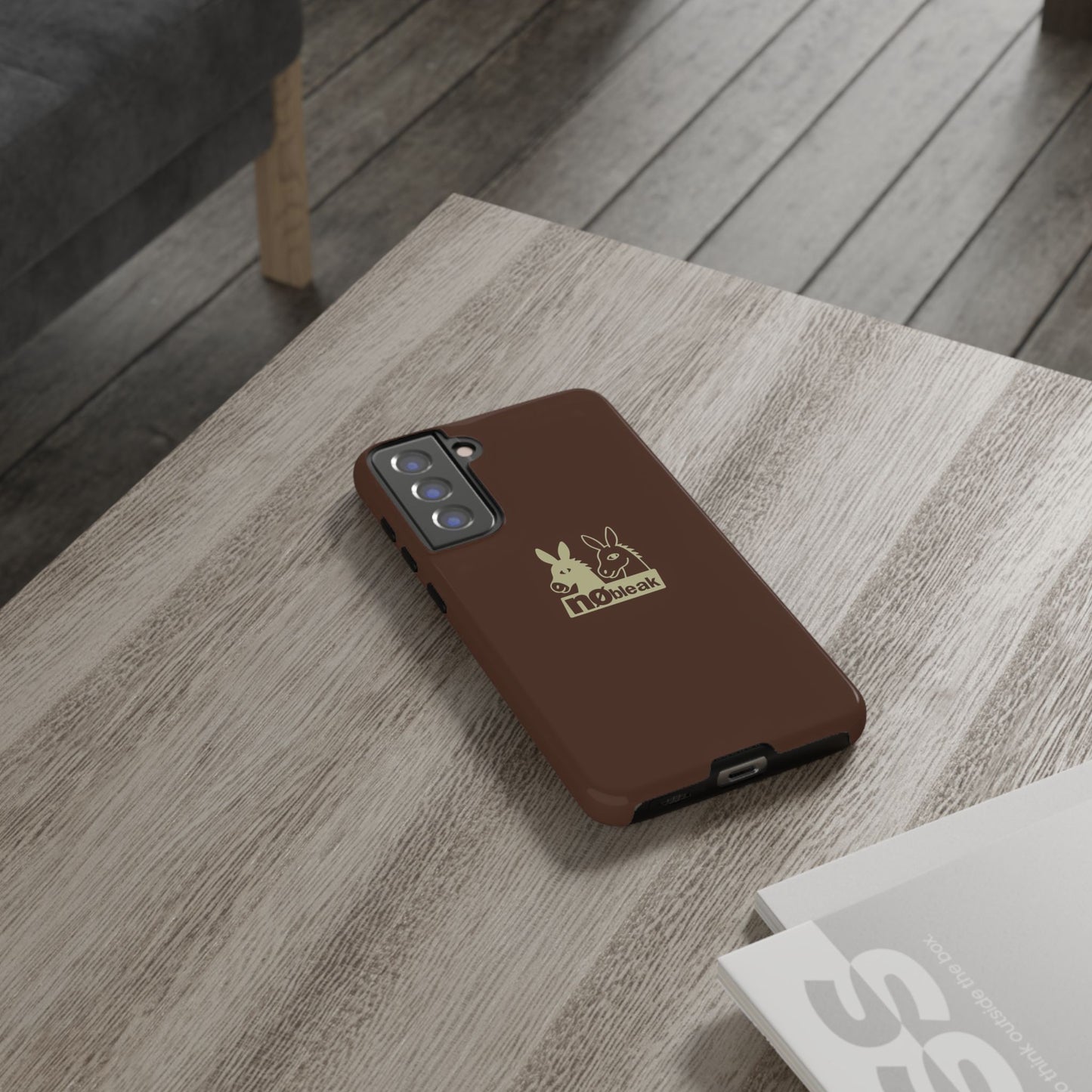nøbleak Brown Phone case