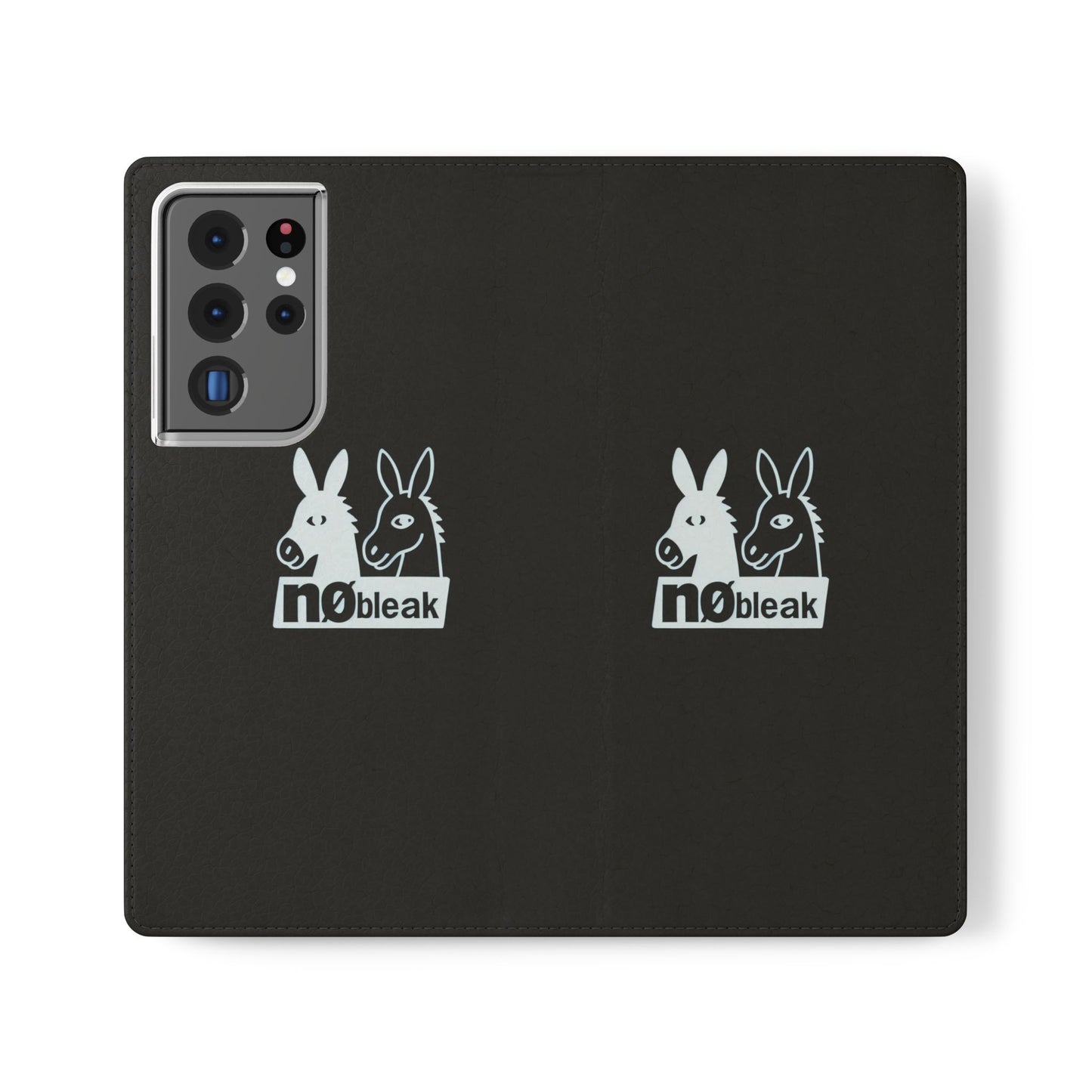 Stylish Flip Case with Unique Animal Design, Phone Protector, Gift for Animal Lovers, Customizable Phone Cover, Black Flip Wallet