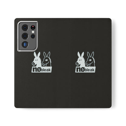 Stylish Flip Case with Unique Animal Design, Phone Protector, Gift for Animal Lovers, Customizable Phone Cover, Black Flip Wallet