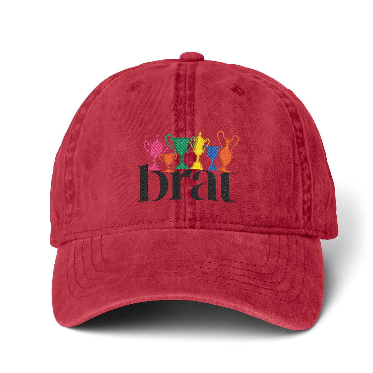 Women's Pigment-Dyed Essential Cap  (Embroidery)