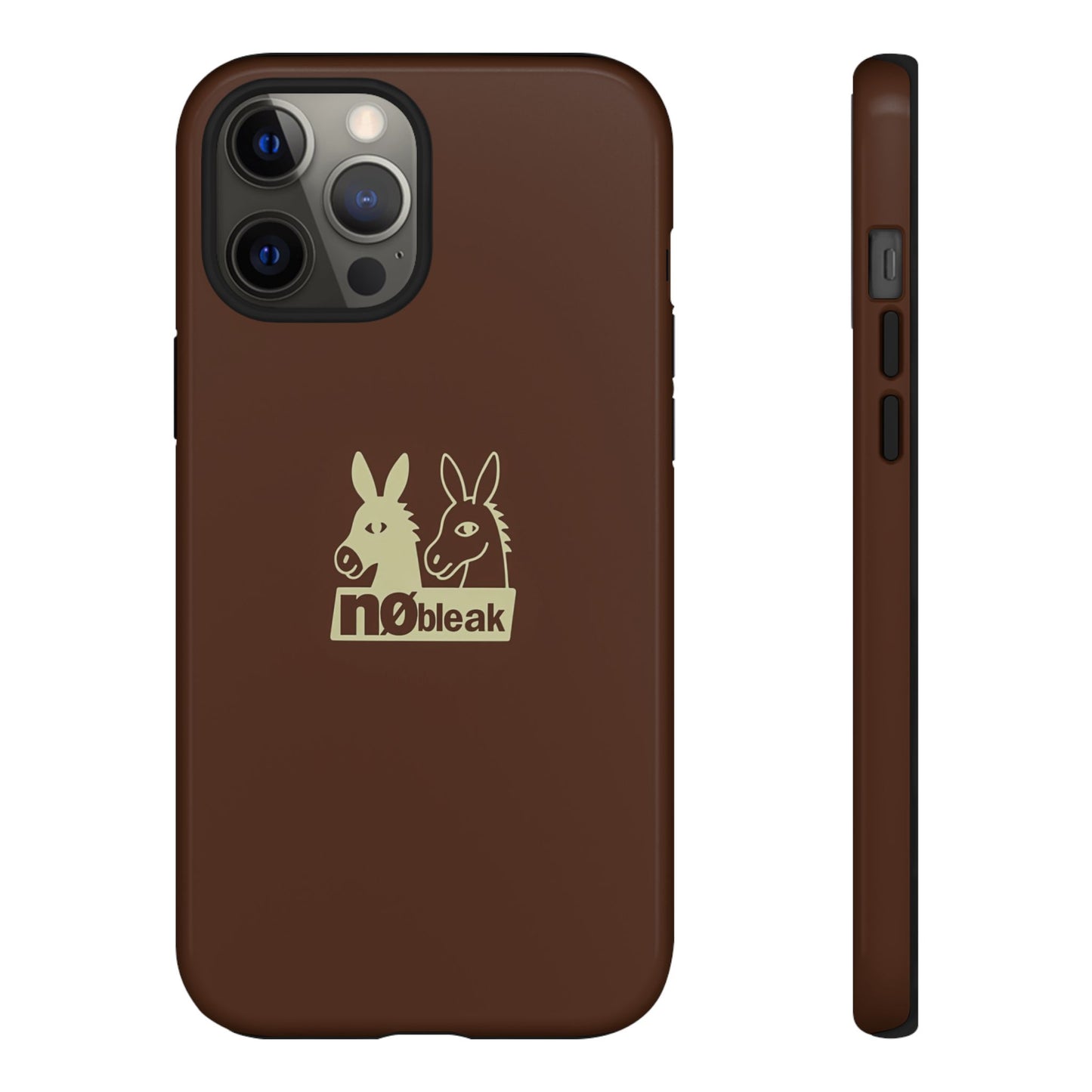 nøbleak Brown Phone case