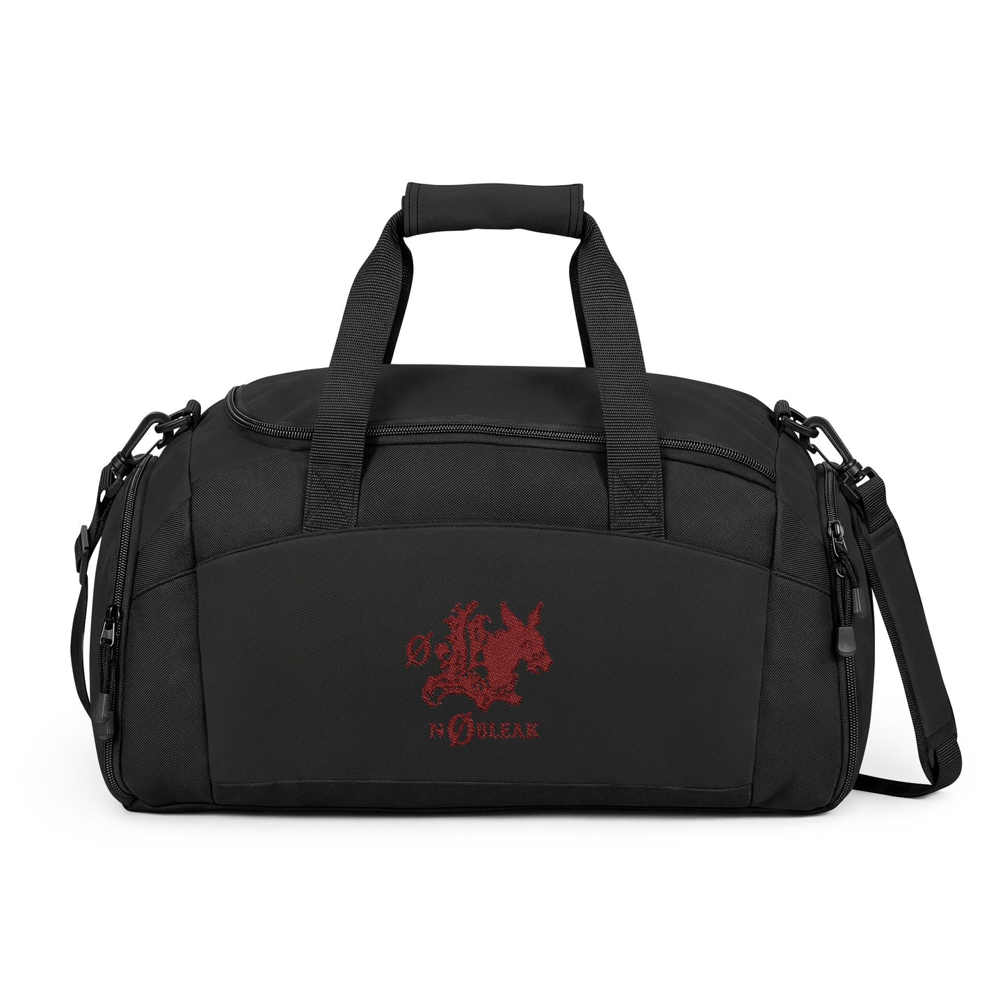 Gym Bag embroidered — Sport Duffle for Fitness & Travel