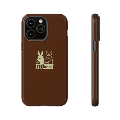 nøbleak Brown Phone case