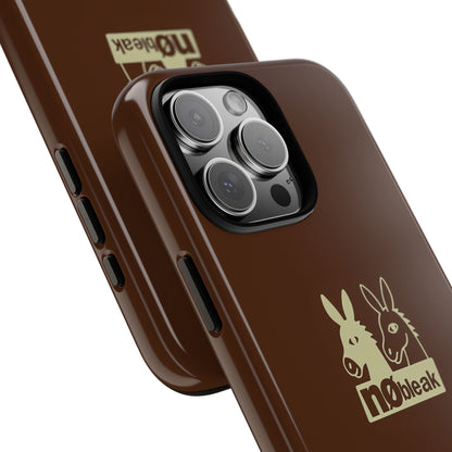nøbleak Brown Phone case