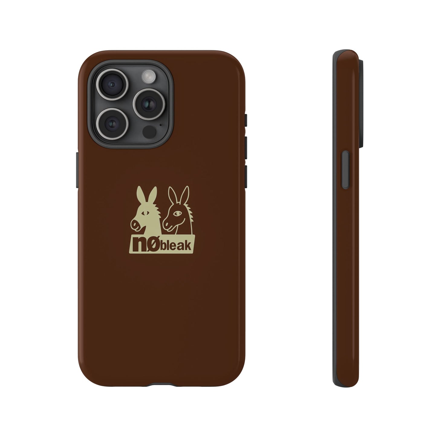 nøbleak Brown Phone case