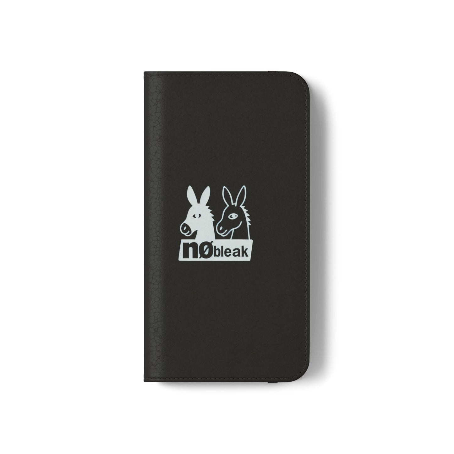 Stylish Flip Case with Unique Animal Design, Phone Protector, Gift for Animal Lovers, Customizable Phone Cover, Black Flip Wallet