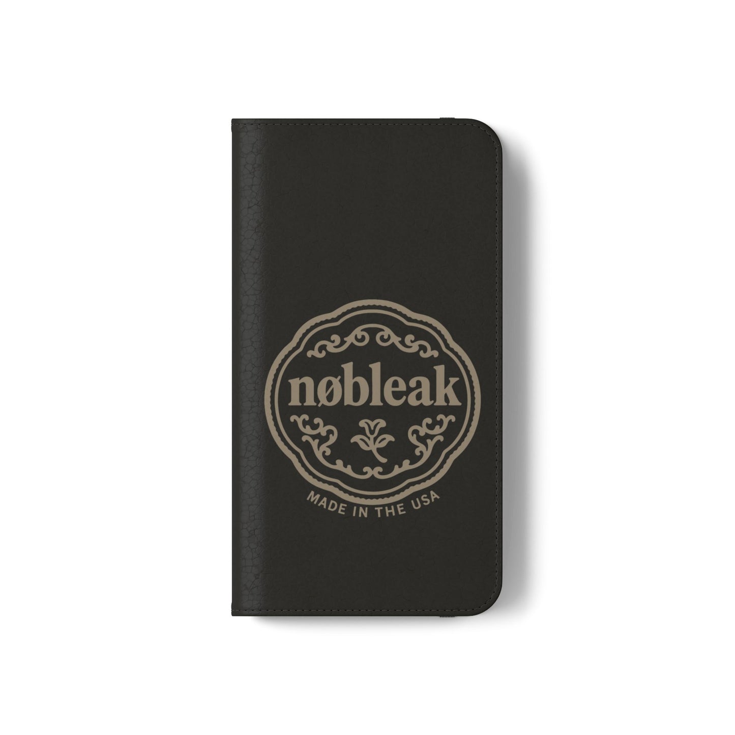 Elegant Leather Flip Case for Phones, Personalized Smartphone Case, Travel Wallet, Custom Gift for Her, Stylish Phone Protector