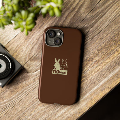 nøbleak Brown Phone case