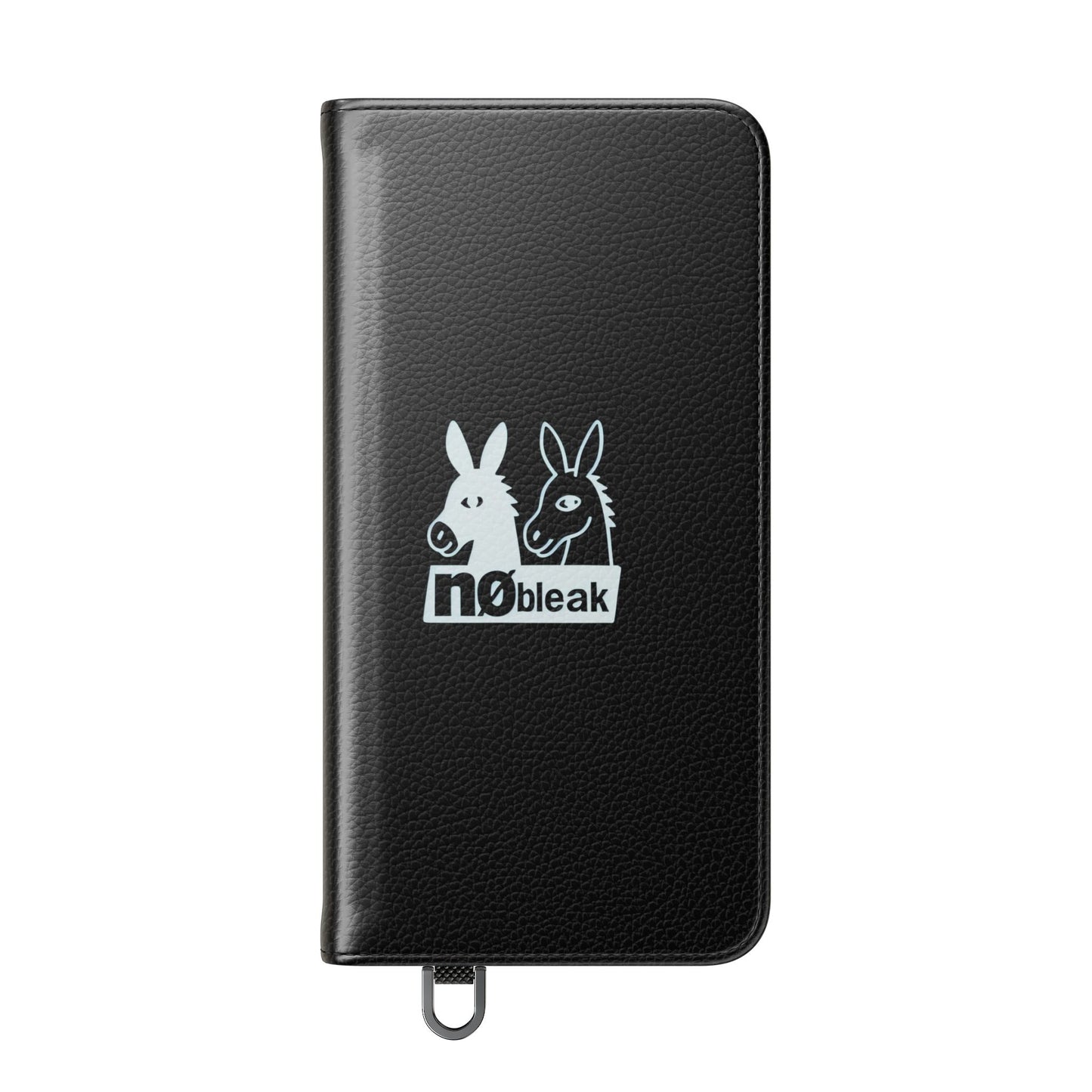 Stylish Flip Case with Unique Animal Design, Phone Protector, Gift for Animal Lovers, Customizable Phone Cover, Black Flip Wallet