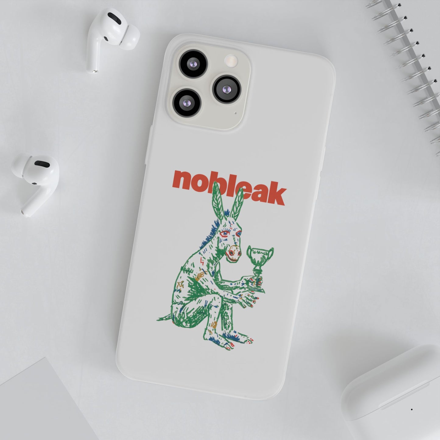 Unique Phone Flexi Cases with 'Nobleak' Design | Trendy Gifts, Unique Phone Accessories, Artistic Cases, Fun Gift Ideas, Cool Tech