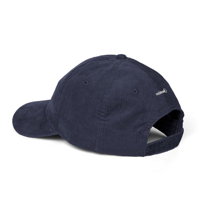 Unisex Corduroy Embroidered Trophy Cap — essential