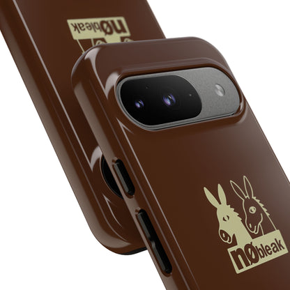 nøbleak Brown Phone case