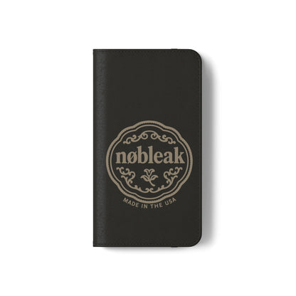 Elegant Leather Flip Case for Phones, Personalized Smartphone Case, Travel Wallet, Custom Gift for Her, Stylish Phone Protector