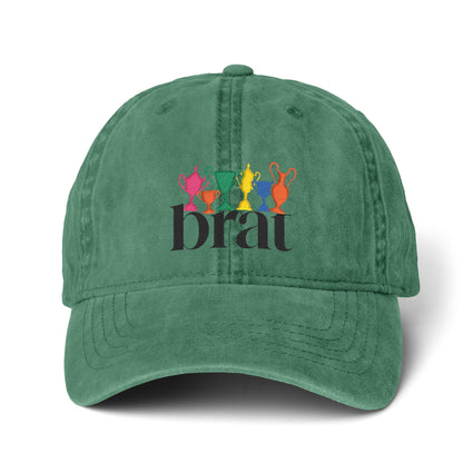 Women's Pigment-Dyed Essential Cap  (Embroidery)