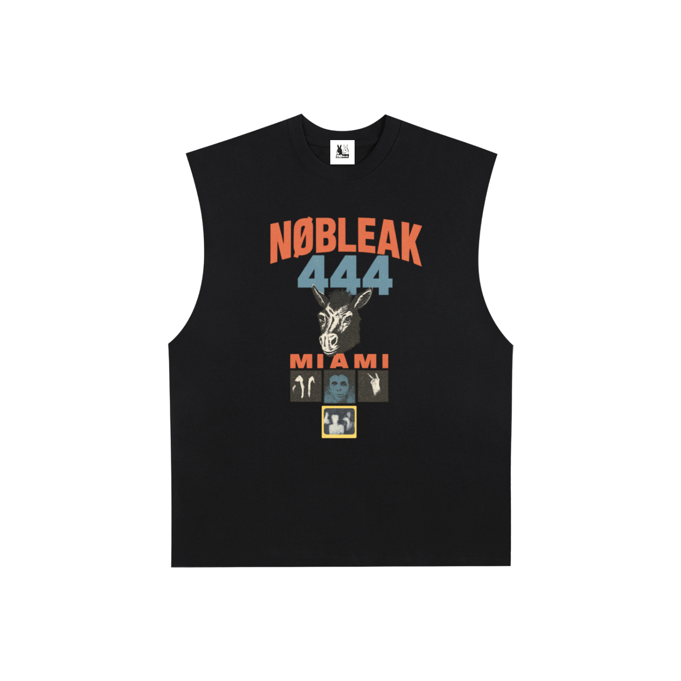 Men's Raw Edge Cotton Tank Top