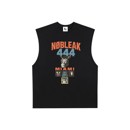 Men's Raw Edge Cotton Tank Top