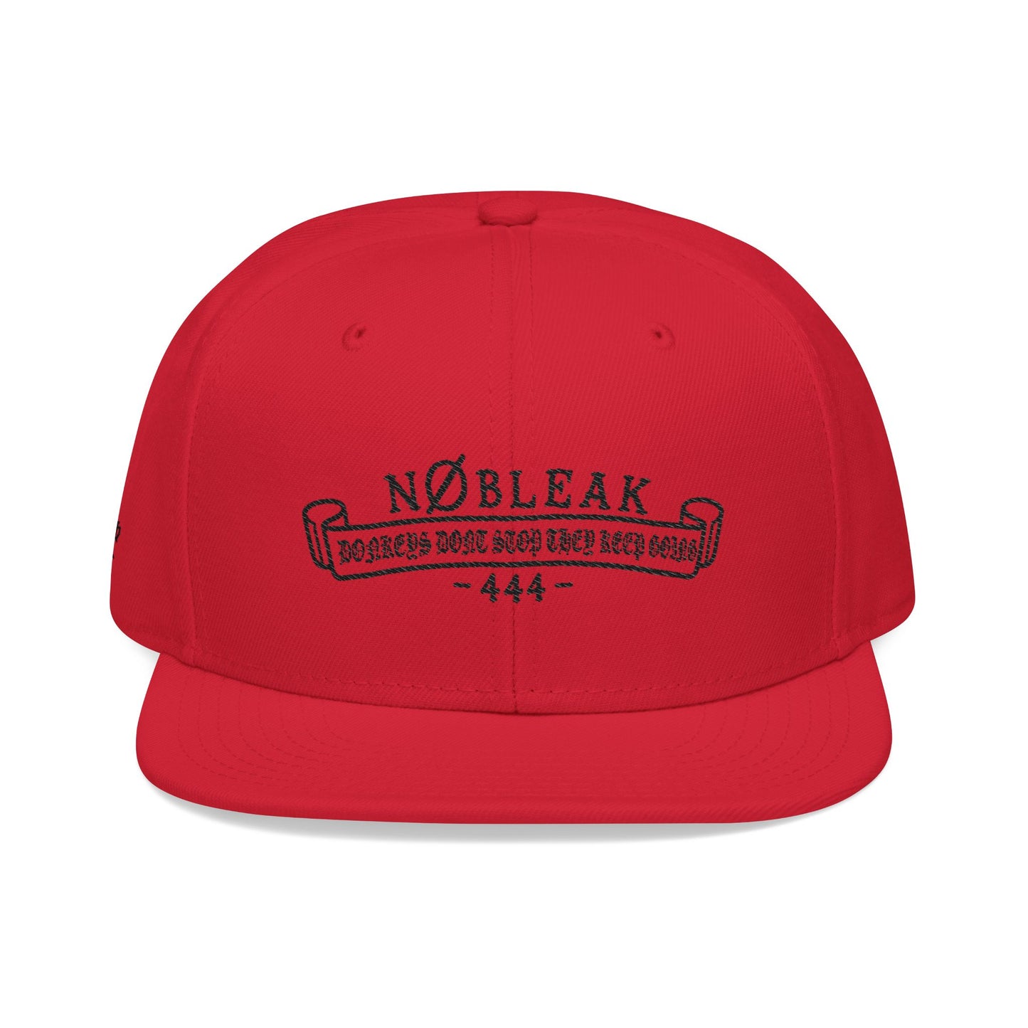 Embroidered Snapback Hat