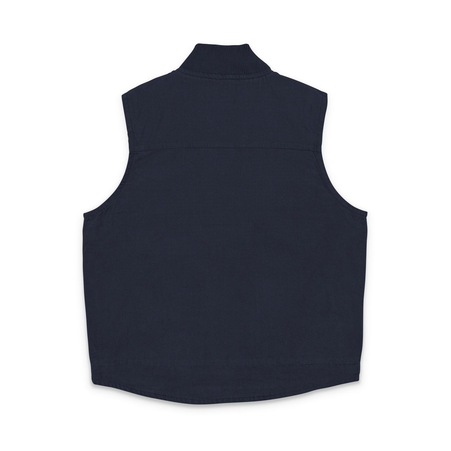 Embroidered Workwear Duck Cloth Jacket Vest — Durable Outdoor Utility Vest