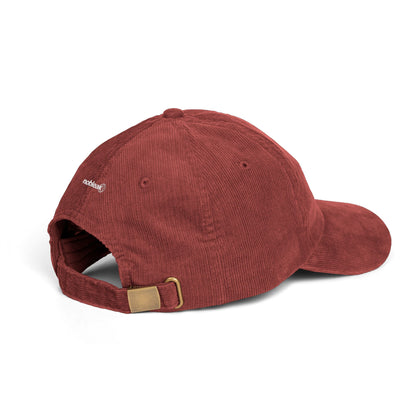Unisex Corduroy Embroidered Trophy Cap — essential