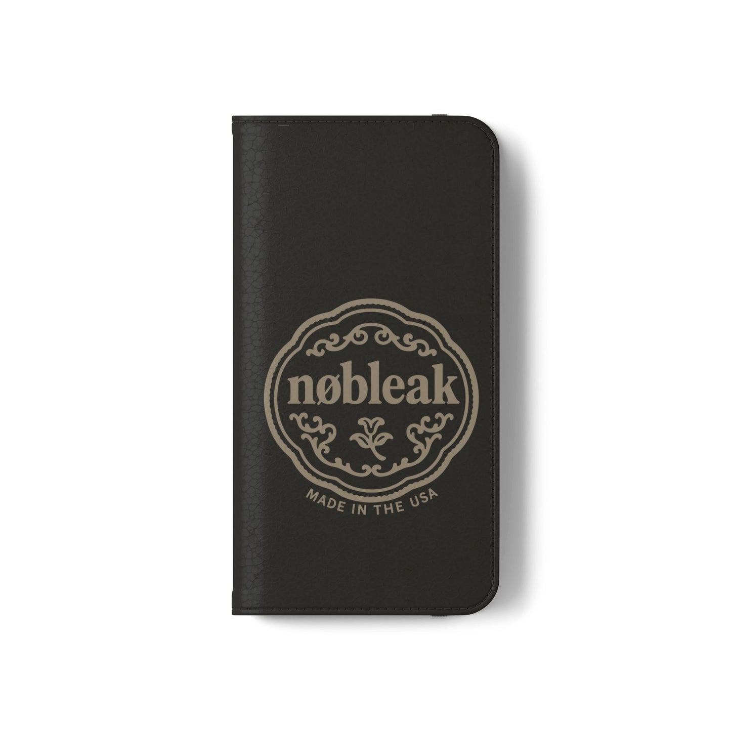 Elegant Leather Flip Case for Phones, Personalized Smartphone Case, Travel Wallet, Custom Gift for Her, Stylish Phone Protector