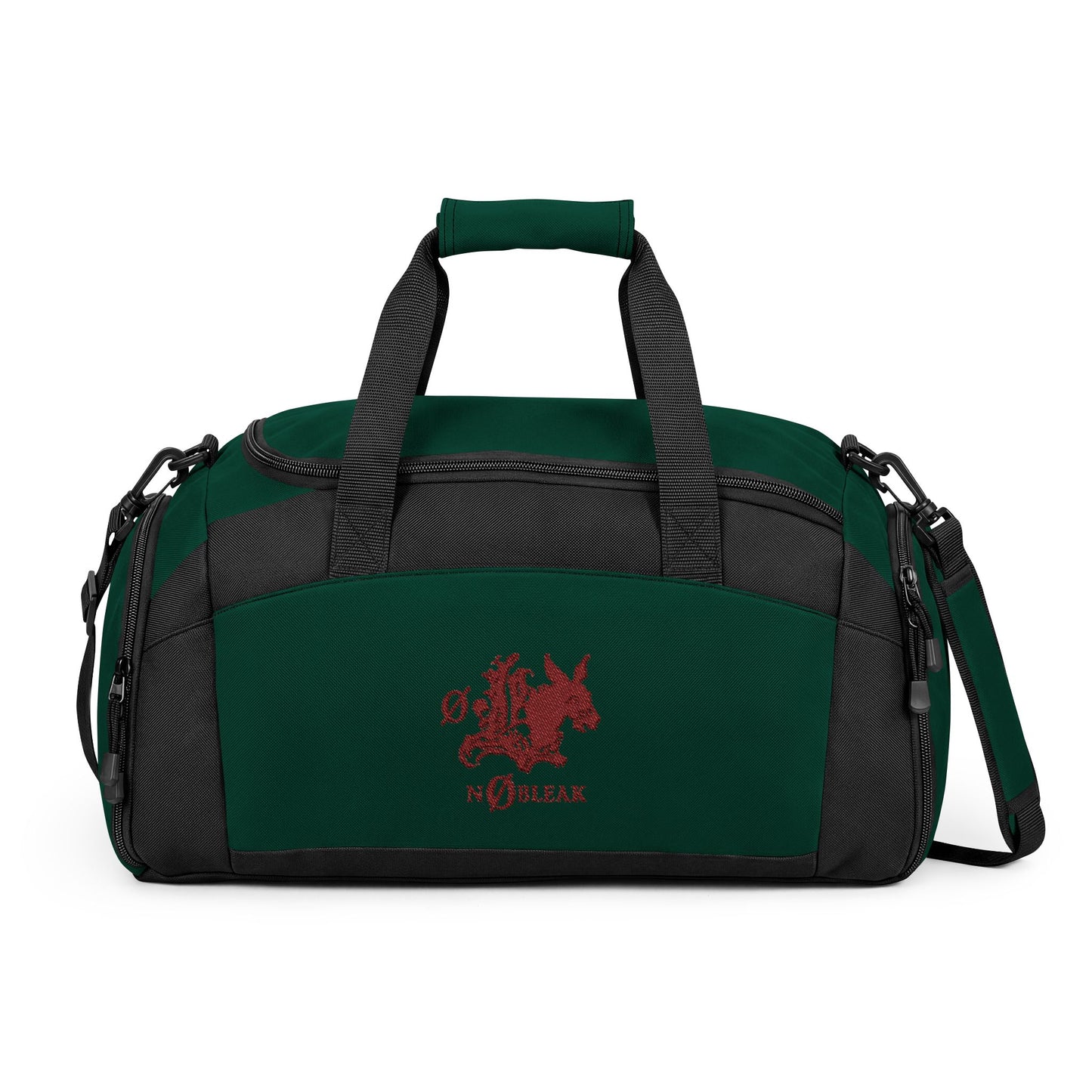 Gym Bag embroidered — Sport Duffle for Fitness & Travel