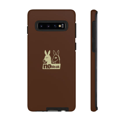 nøbleak Brown Phone case