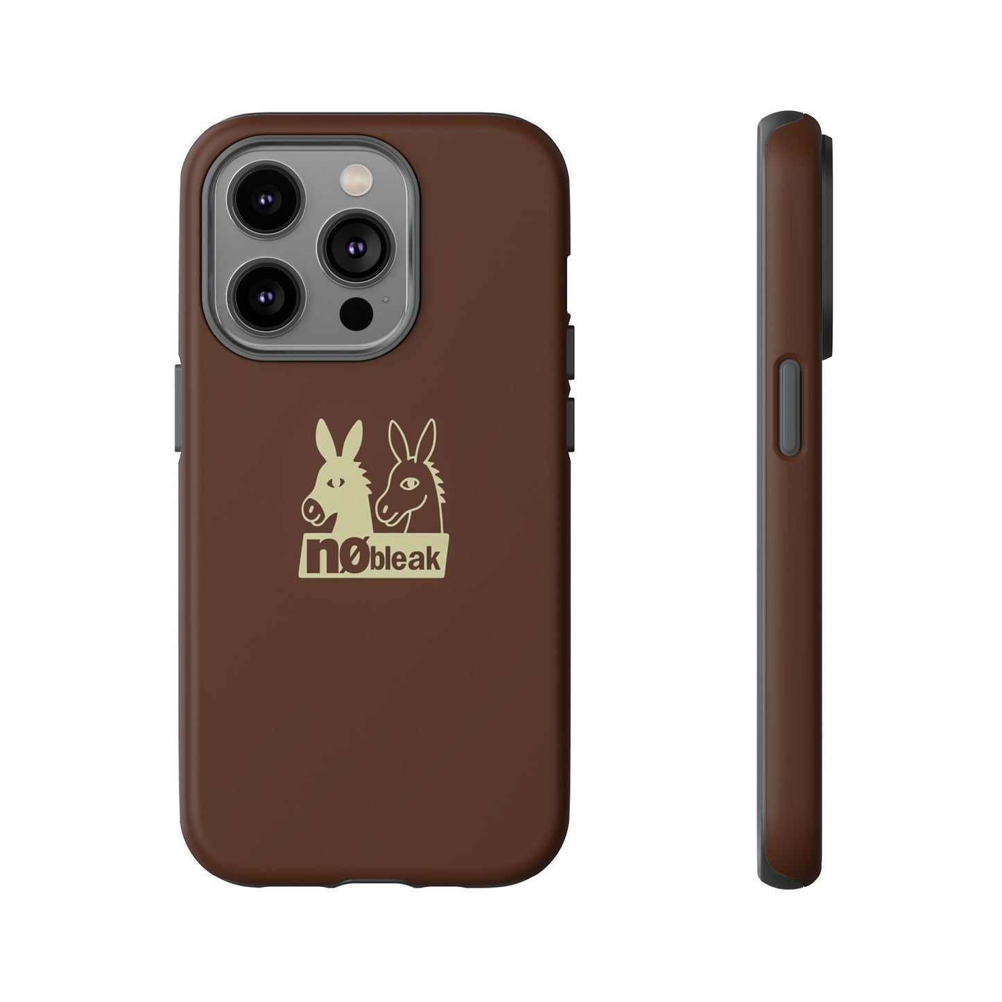 nøbleak Brown Phone case
