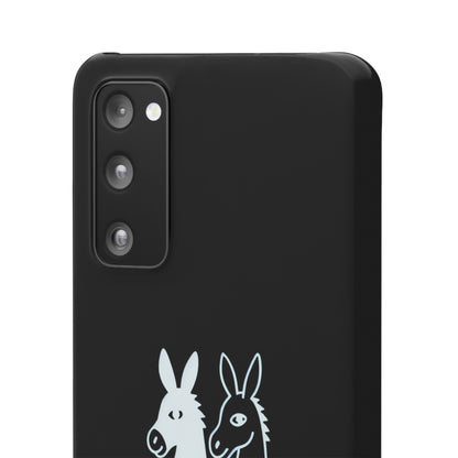 Donkey Graphic Snap Case - Fun Phone Cover, Animal Lover Gift, Cute Accessory, Unique Phone Case, Quirky Donkey Design