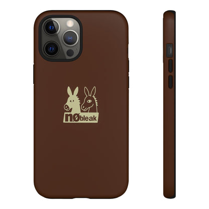 nøbleak Brown Phone case