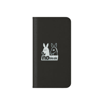 Stylish Flip Case with Unique Animal Design, Phone Protector, Gift for Animal Lovers, Customizable Phone Cover, Black Flip Wallet