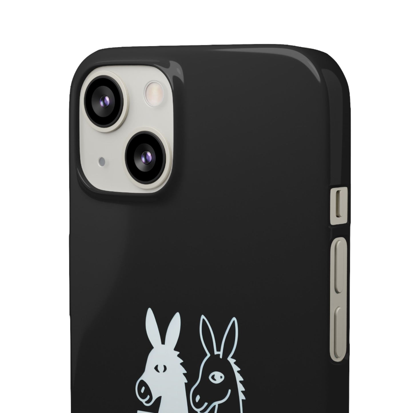 Donkey Graphic Snap Case - Fun Phone Cover, Animal Lover Gift, Cute Accessory, Unique Phone Case, Quirky Donkey Design