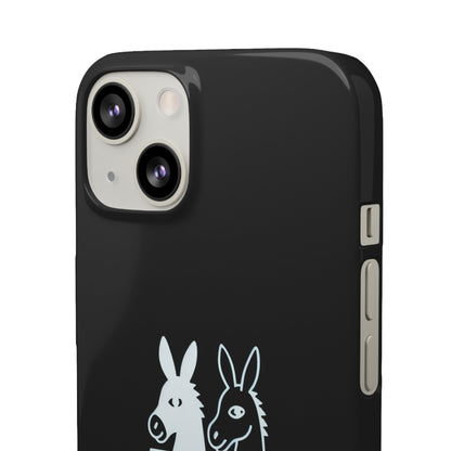 Donkey Graphic Snap Case - Fun Phone Cover, Animal Lover Gift, Cute Accessory, Unique Phone Case, Quirky Donkey Design