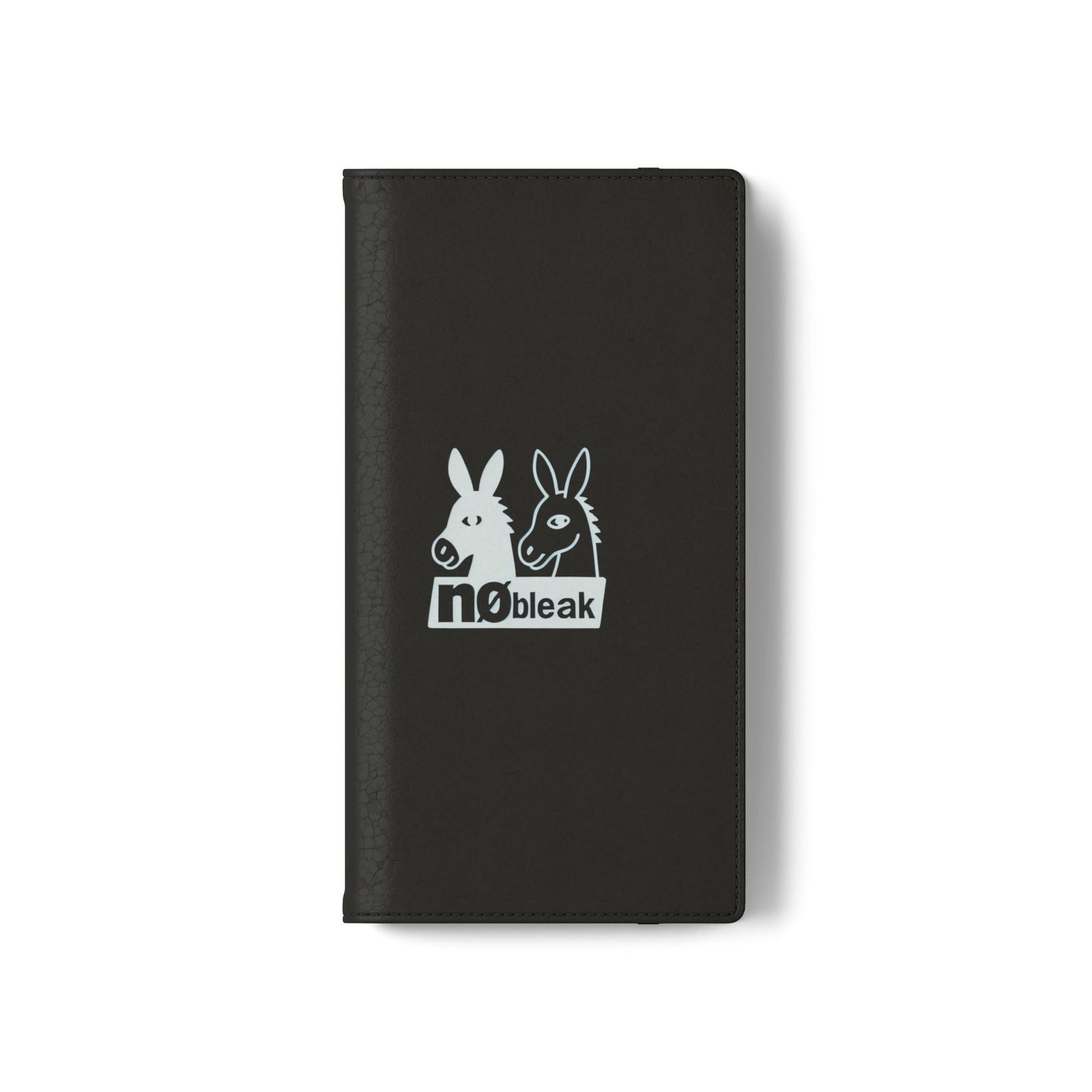 Stylish Flip Case with Unique Animal Design, Phone Protector, Gift for Animal Lovers, Customizable Phone Cover, Black Flip Wallet