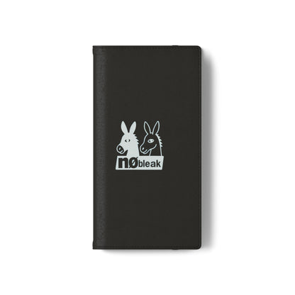 Stylish Flip Case with Unique Animal Design, Phone Protector, Gift for Animal Lovers, Customizable Phone Cover, Black Flip Wallet