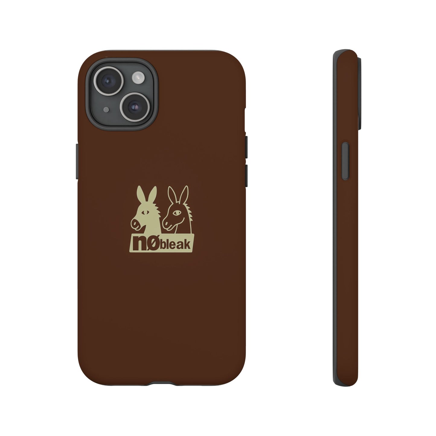 nøbleak Brown Phone case