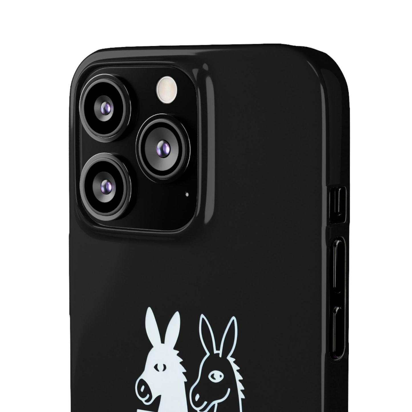 Donkey Graphic Snap Case - Fun Phone Cover, Animal Lover Gift, Cute Accessory, Unique Phone Case, Quirky Donkey Design