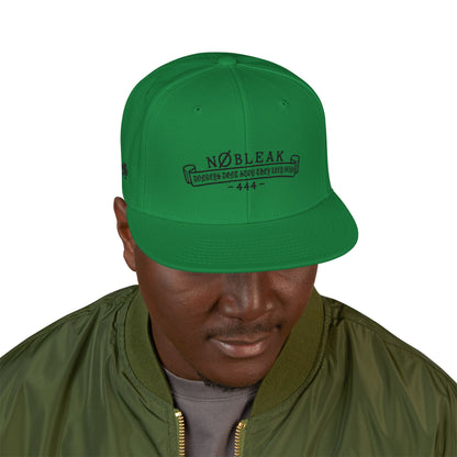 Embroidered Snapback Hat