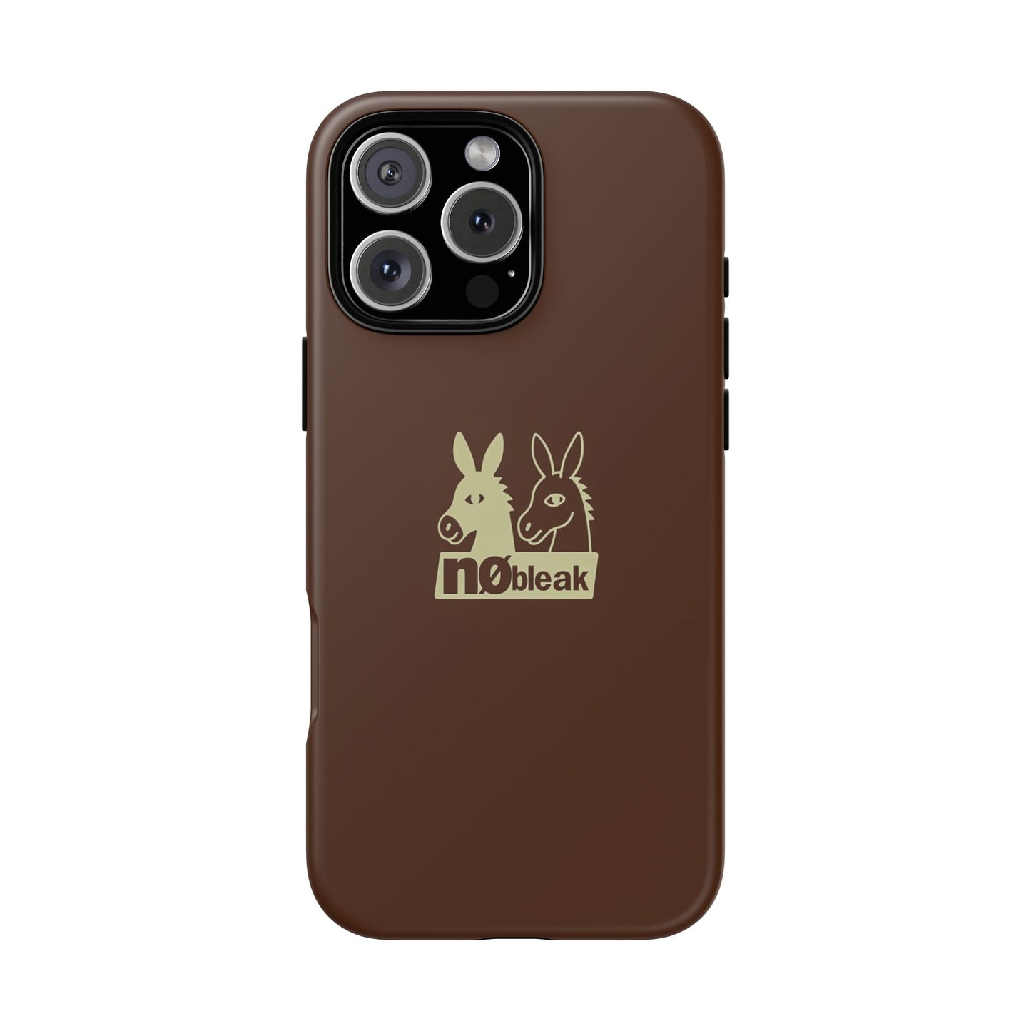 nøbleak Brown Phone case