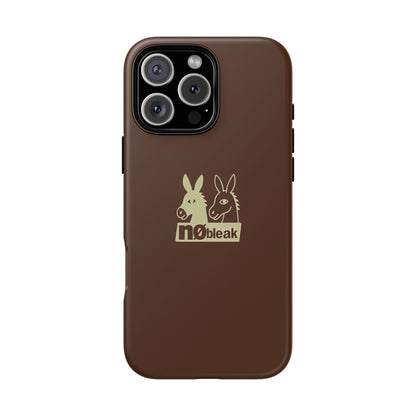 nøbleak Brown Phone case