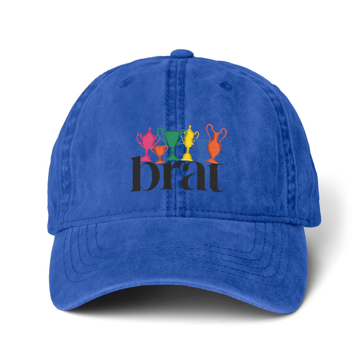 Women's Pigment-Dyed Essential Cap  (Embroidery)