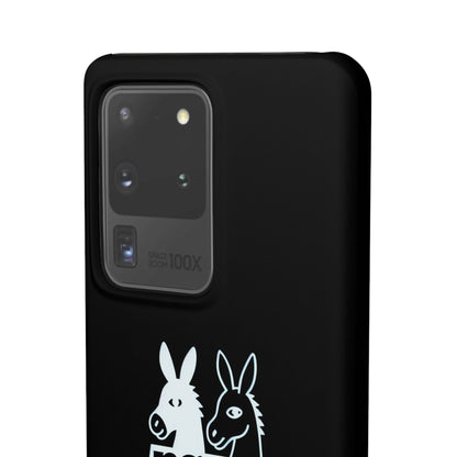 Donkey Graphic Snap Case - Fun Phone Cover, Animal Lover Gift, Cute Accessory, Unique Phone Case, Quirky Donkey Design