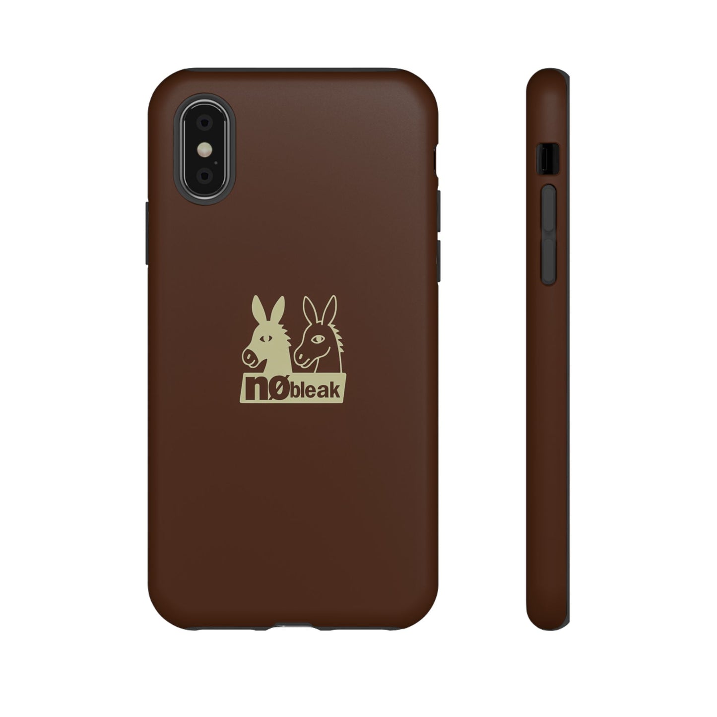 nøbleak Brown Phone case